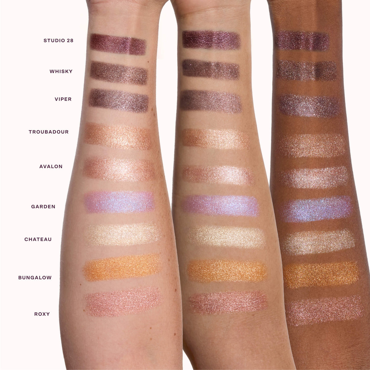 GoGo Cooling Shimmer Eyeshadow X5