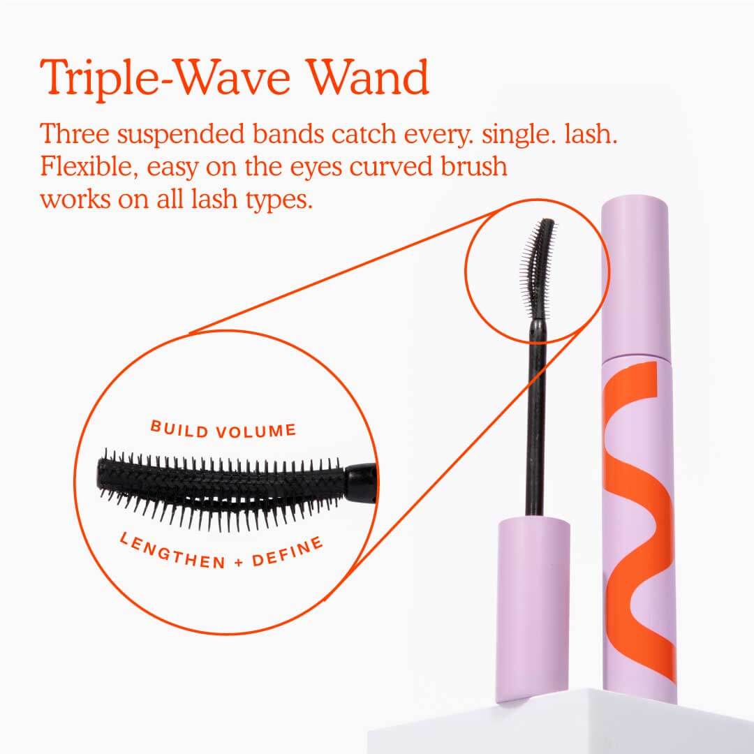 Mini MakeWaves Mascara in Jet M6