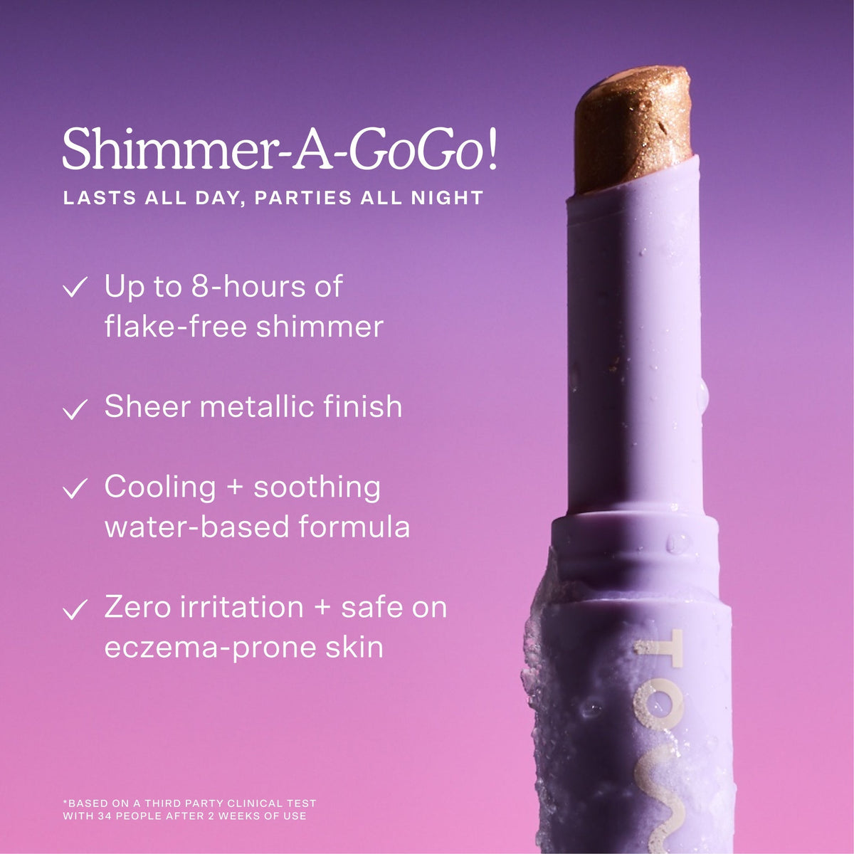 GoGo Cooling Shimmer Eyeshadow X5