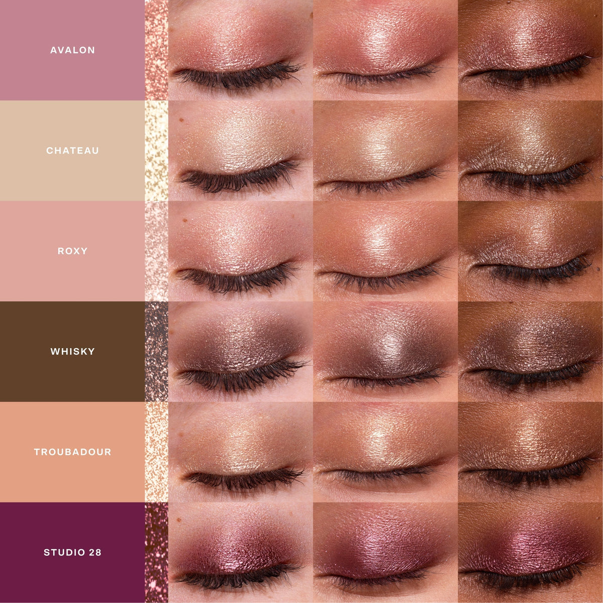 GoGo Cooling Shimmer Eyeshadow X5